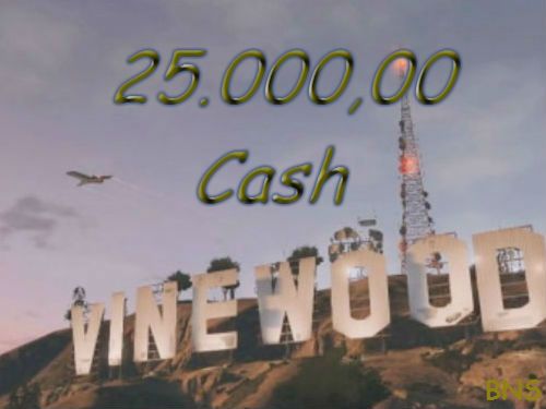 25.000,00 cash.